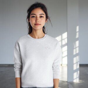 Lazypants Crew Neck Pullover - Women's Heather - Size M